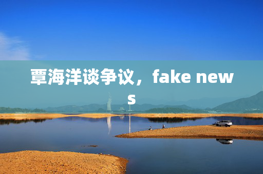 覃海洋谈争议，fake news